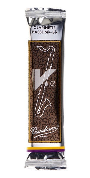 Vandoren V12 Bass Clarinet Reed, Size 2.5