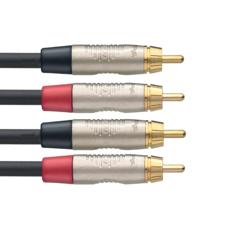 Cable Instrumento Stagg RCA 6m N-Series NTC6CR