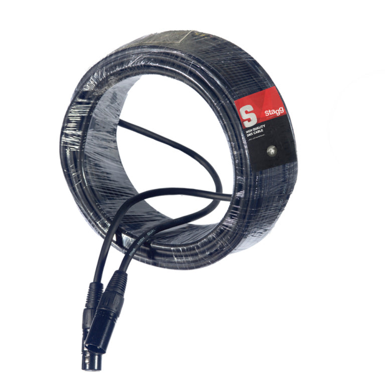 Cable DMX Stagg XLR 15m S-Series SDX15-3