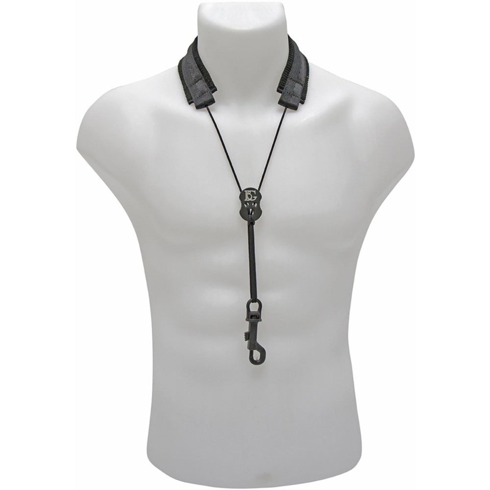 Cordón Saxofon Soprano Curvo BG S-82SH Nylon Clásico