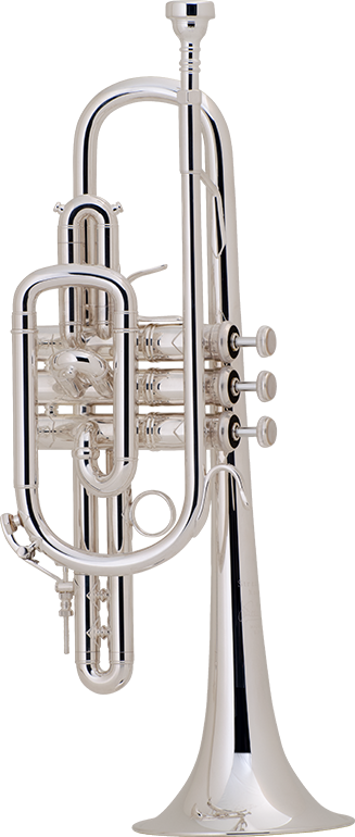 Trompete Sib Bach 181SML Prateado