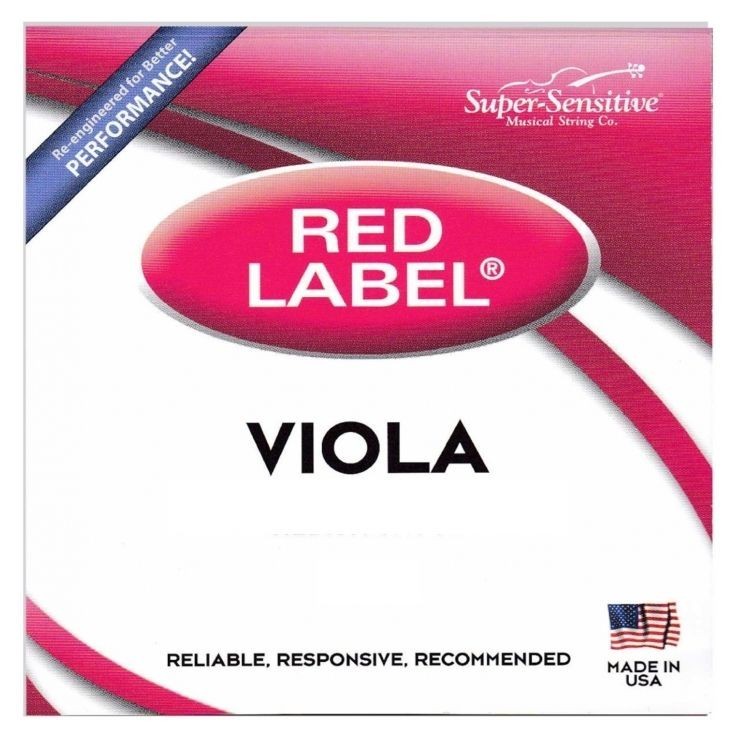 Cuerda Viola 4/4. 1La SuperSensitive Red Label 4117