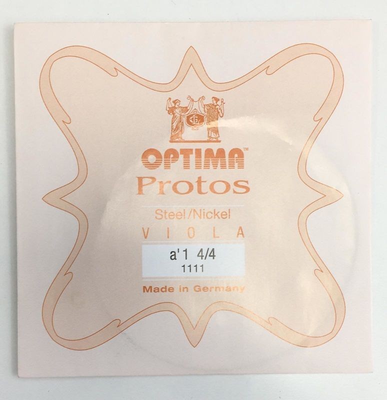 Viola String 4/4. D2 Optima Protos Nickel/Steel
