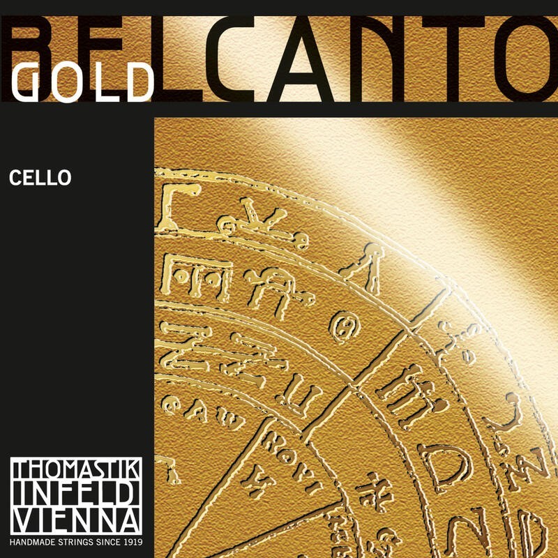 Corda Violoncelo 4/4. 2Ré Thomastik Belcanto Gold BC27G