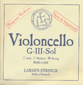 Cello String 4/4. 3G Larsen Wire Core Medium