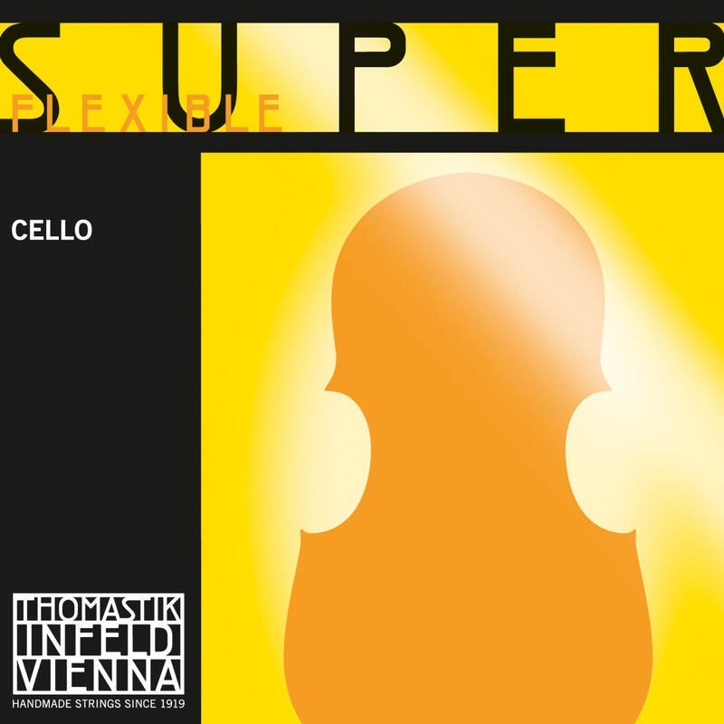 Cuerda Violoncello 4/4. 3Sol Thomastik Superflexible 28A Plata