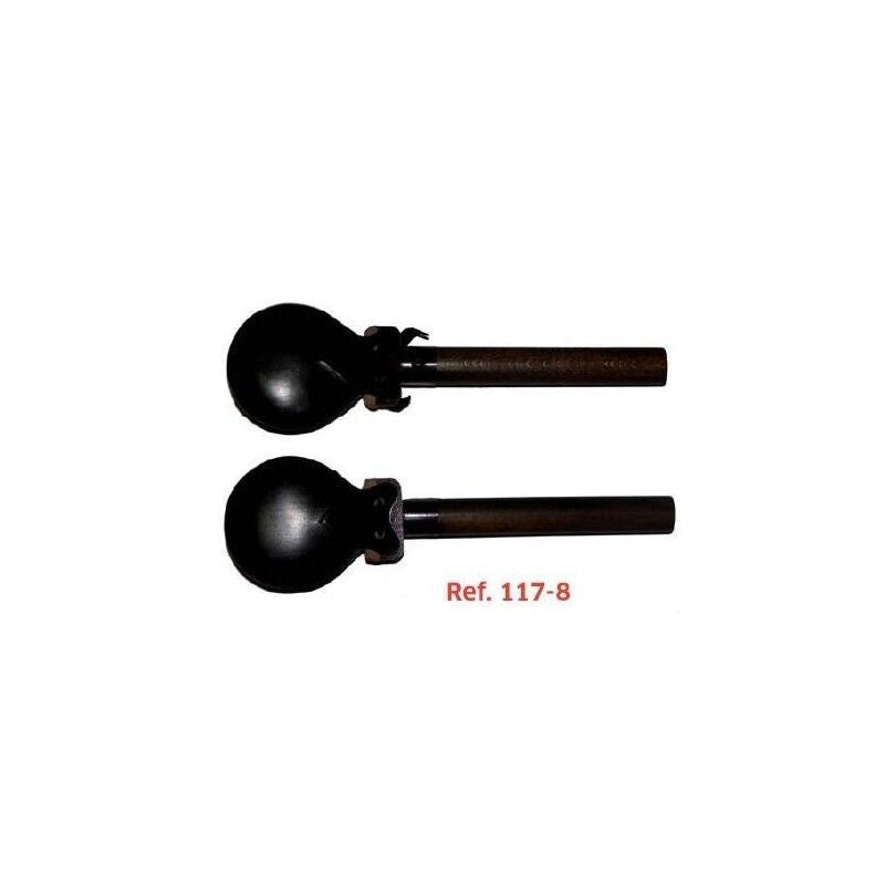 Par Castañuelas Mango Americano Jale C1178 (Talla 8)