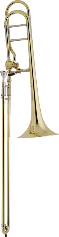 Trombon Tenor Sib/Fa Bach LT42A Lacado