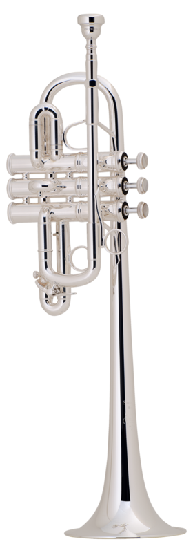 Trompeta Mib Bach 189S Plateada