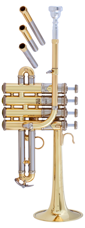Trompeta Piccolo Bach AP190 Artisan Lacada