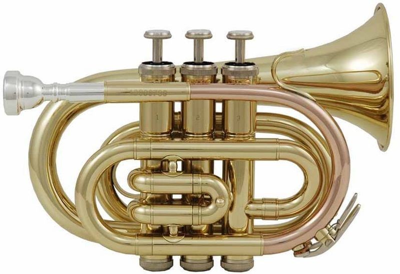 Trompeta Pocket Venus PT100 Lacada