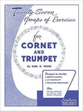 TwentySeven Groups of Exercises for Trumpet and Cornet. Irons, E.D.
