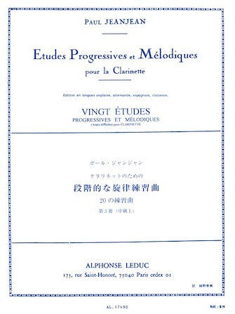 Twenty Progressive Studies Vol.2. Jeanjean, P.