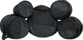 Set Fundas Bateria 33 mm 22"/10"/12"/16"/S14" Ortola Negro
