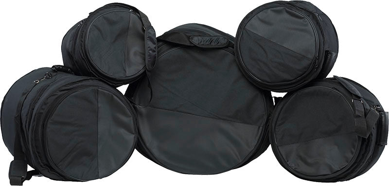 Set Fundas Bateria 33 mm 22"/10"/12"/16"/S14" Ortola Negro