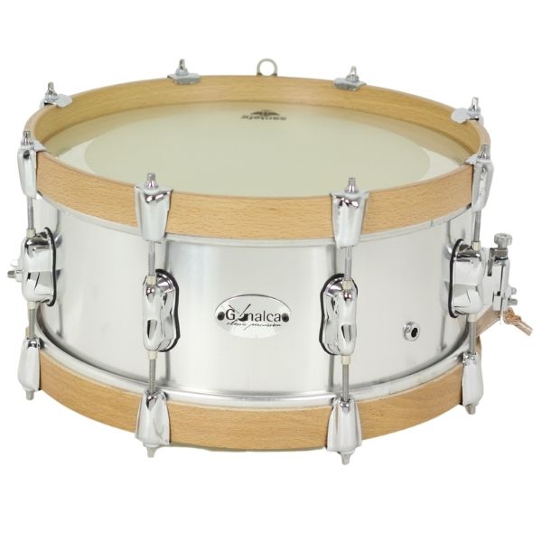 Redoblante Magest Alum Gonalca 35x16 Cover Blanco Ref. AL4706