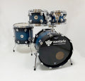 Set Bateria Santafe 20x18/10x8/12x9/14x14" Negro SB0030