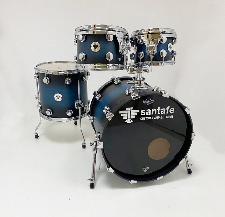 Set Bateria Santafe 20x18/10x8/12x9/14x14" Negro SB0030