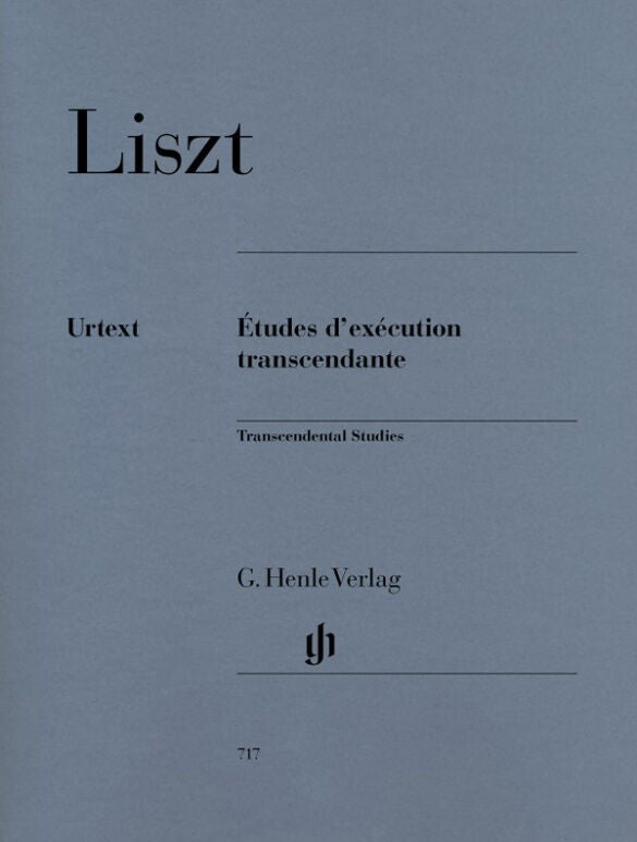 Etudes d'execution Transcendante Op.1. Liszt, F.