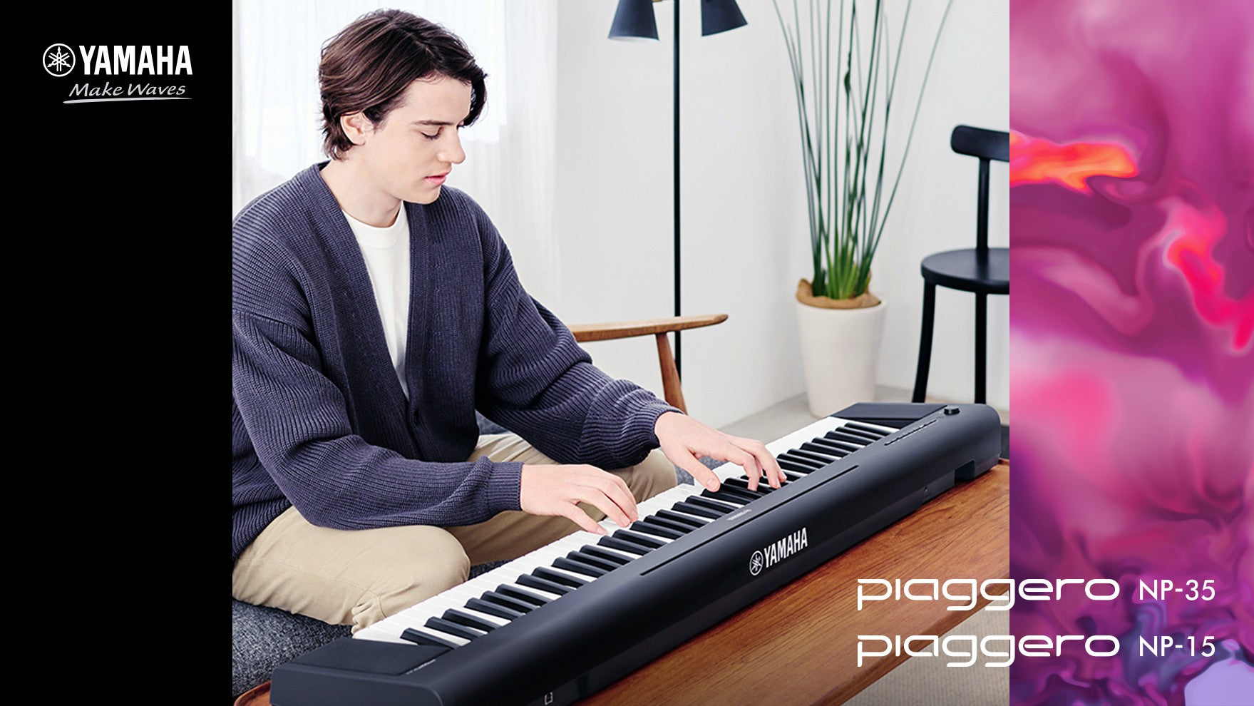 Teclado Digital Yamaha NP35B Piaggero (76 teclas)