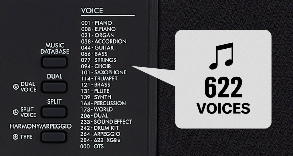 Yamaha PSRE373 Digital Keyboard (61 Keys)