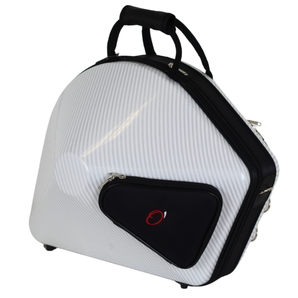 Estuche Trompa Desmontable PC Series Ortola Ref. 050PC Mochila Blanco Carbono
