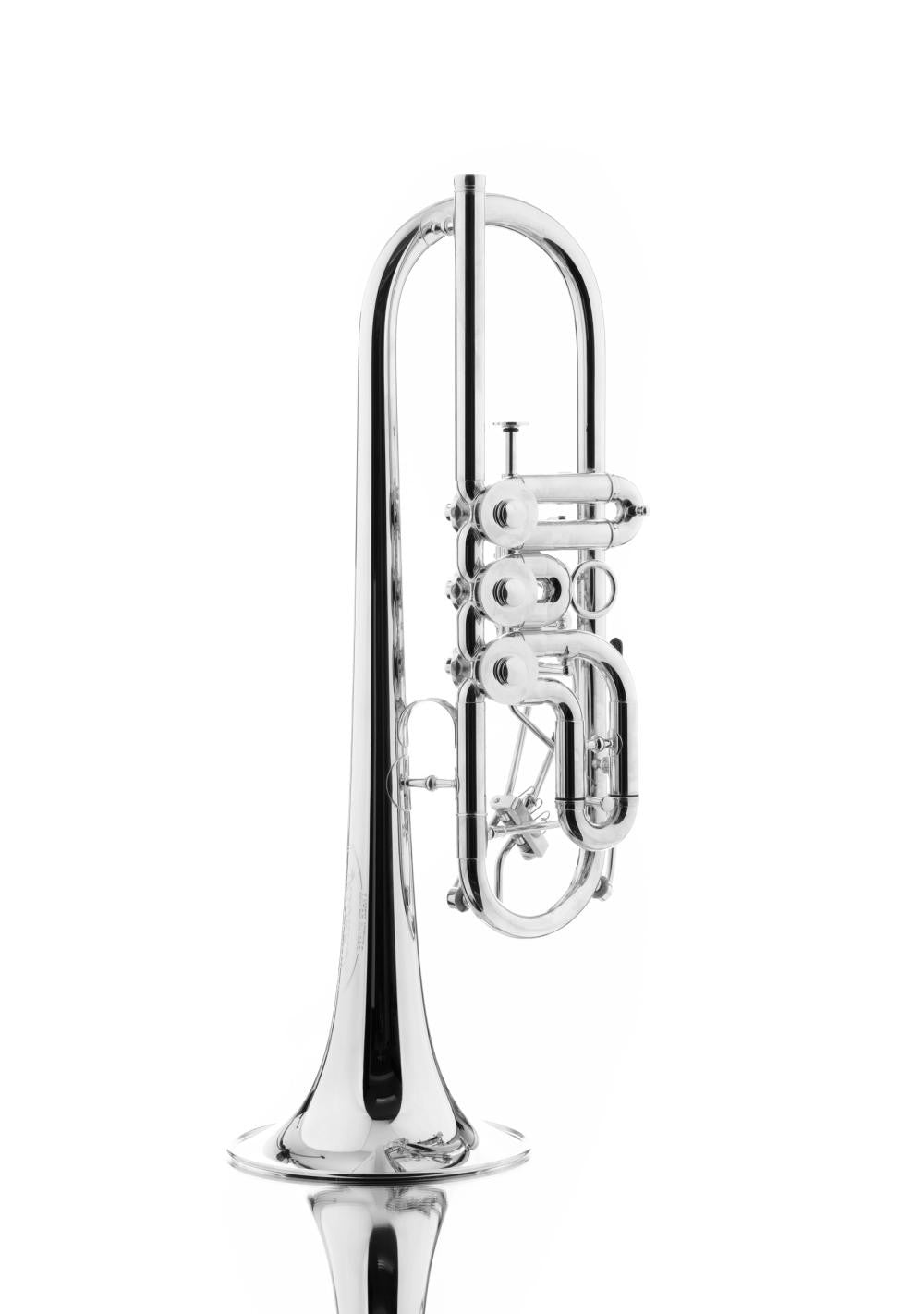 Schagerl Berlin Heavy K Silver Plated C Trumpet