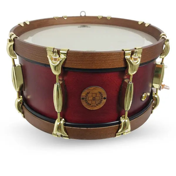 Redoblante Magest Dani Acosta Sign -CR Gonalca 35x16 Rojo Pintado Oscuro Ref. 04910