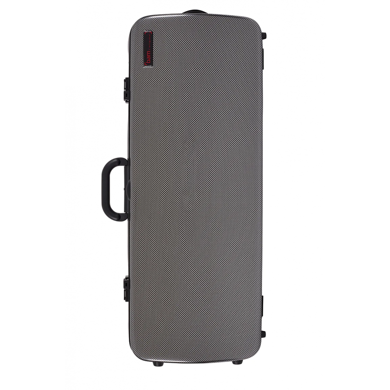 Estuche Viola Bam 2201XL Serie Hightech Rectangular Silver Carbon