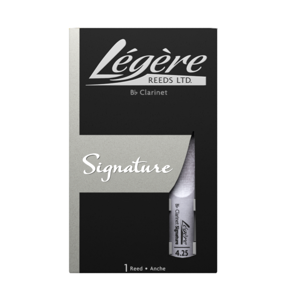 Palheta Clarinete Si bemol Legere Signature 4 1/4