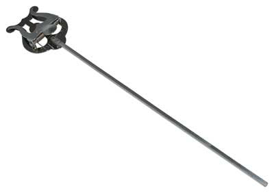 Atril Universal Recto Cromado Flexible Super Samba (200mm)