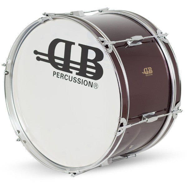 Bombo Banda DB Percussion 18x10 Rojo Vino Ref. db0048