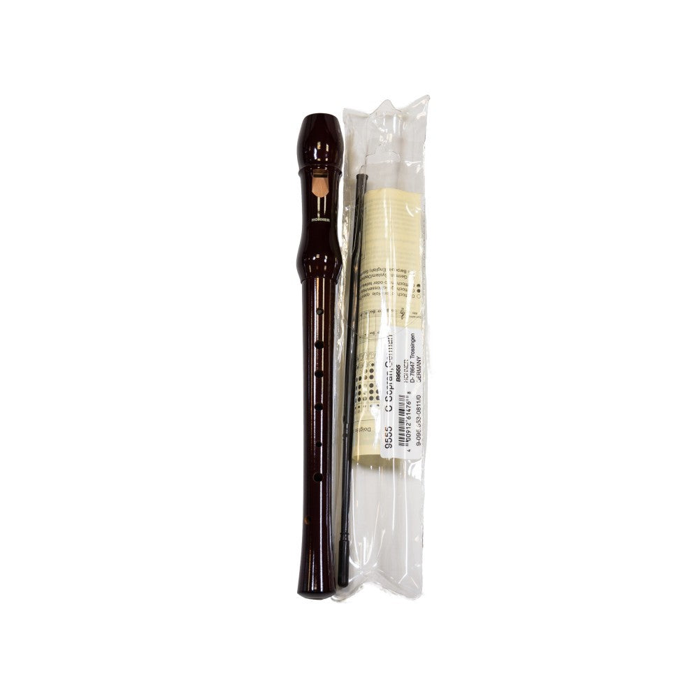 Flauta Dulce Hohner 9555 Madera Peral Digitacion Alemana 2 Piezas