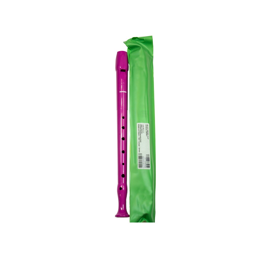 Flauta Dulce Hohner 95084VI Plastico Digitacion Alemana 1 Pieza Violeta