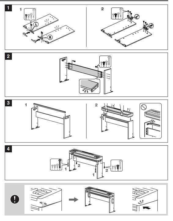 Soporte Piano Digital Yamaha L100B
