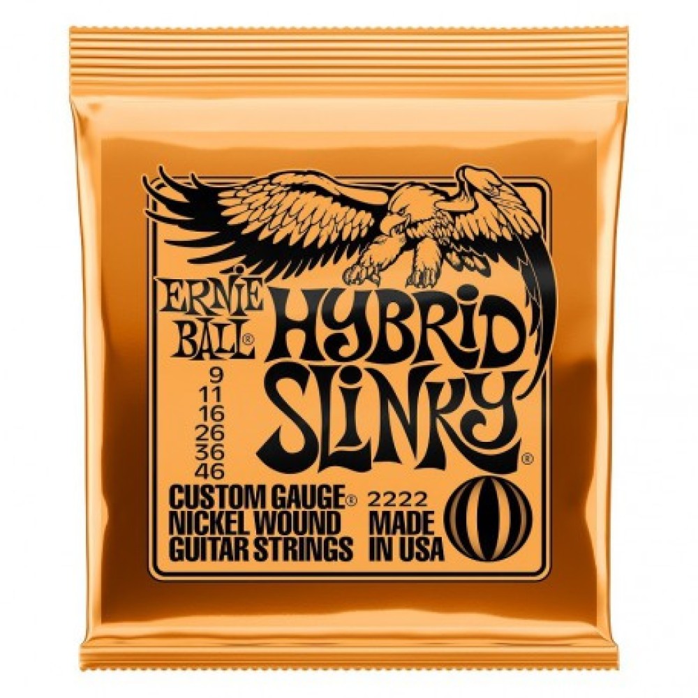 Juego Cuerdas Guitarra Electrica Ernie Ball Electrica Slinky 2222 (0946)
