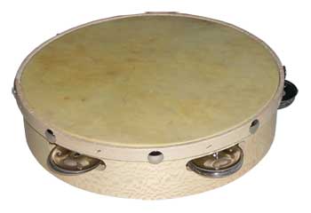 Pandereta Samba 15cm Tuna Sonaja Acero Inoxidable 4891SM