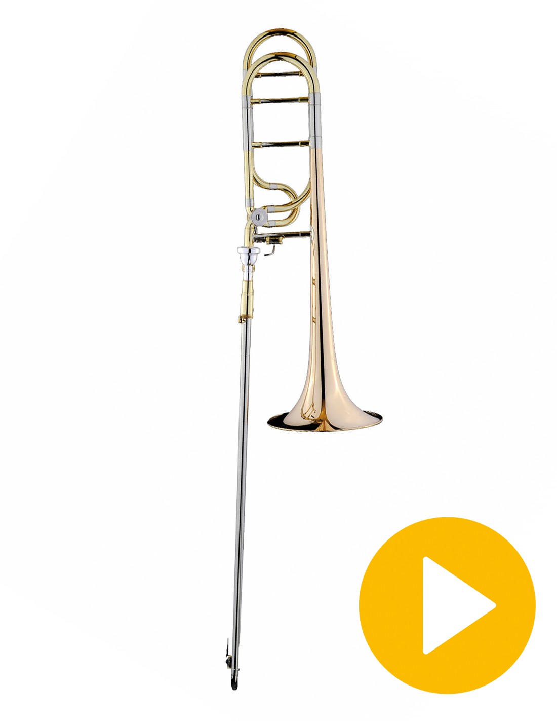 Trombon Tenor Sib/Fa Schagerl Academica TP 450G