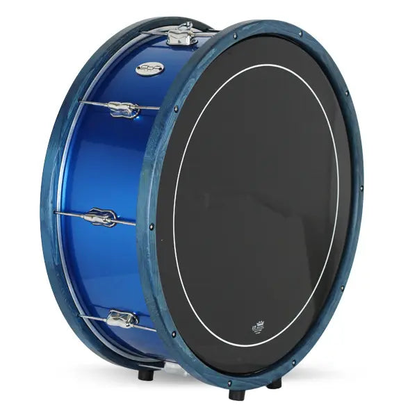 Bombo Marcha Cover STF Classic 60x22 Cm Azul Metalizado Ref. STF2641