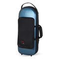 Estuche Trompeta PC Series Ortola Ref. 004PC Mochila Azul Verdoso Rayado