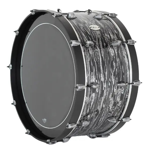 Bombo Banda Standar Gonalca 60x28 cm Cover Whirl Black Ref. 04030