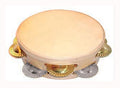 Pandereta Samba 20 cm Gallega Doble Sonaja Hojalata/Laton 4942SM