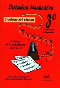 Dictados Musicales 3 Alumno Profesor Audio Online. Vega, P y GarciaPalao, A.
