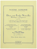 200 Estudos Novos Vol.1 Caderno. Trompa. Alphonse, M.