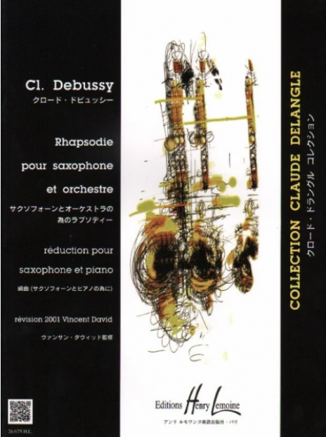 Rhapsodie for Saxophone and Orchestra. Debussy, C.