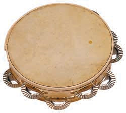 Pandereta Samba 20 cm Gallega Doble Sonaja Acero Inoxidable 494SM