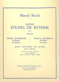 Doze Estudos de Ritmo. Bitsch, Marcel