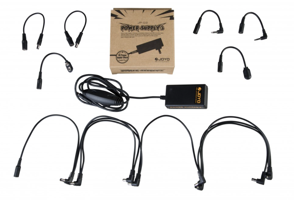 Fuente Alimentacion Pedales Joyo 9V 2000mA Aislada JP-03