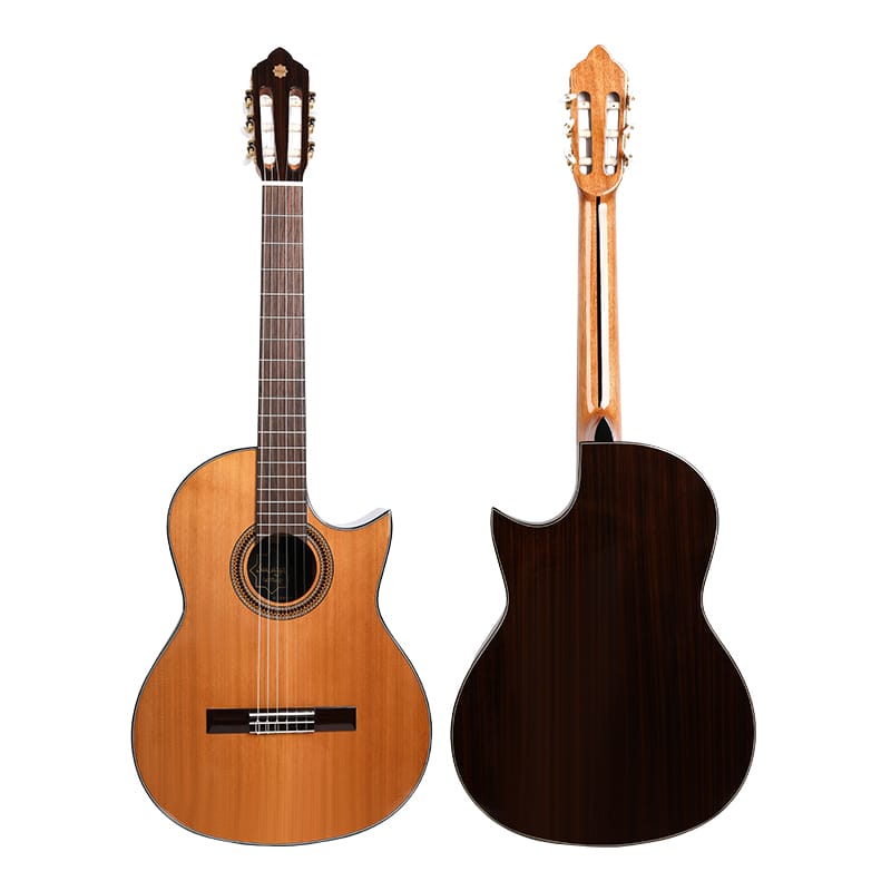 Guitarra Clasica Cutaway Sulayr Lattice Pino SL-100SP-CW_01