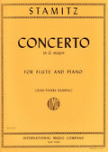 Concerto in G Major Op. 29 para Flauta Travesera y Piano. Stamitz, C.